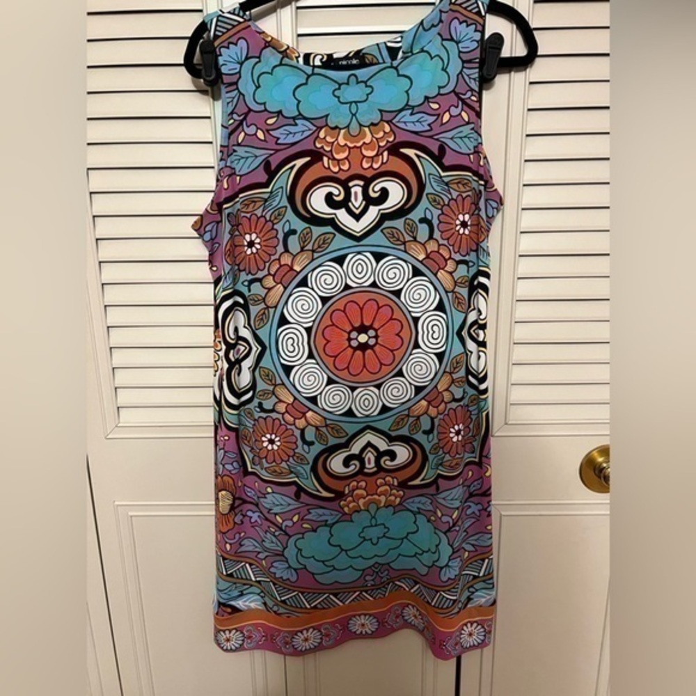 🚢🏝️Nicole by Nicole Miller Sleeveless Dress, size L